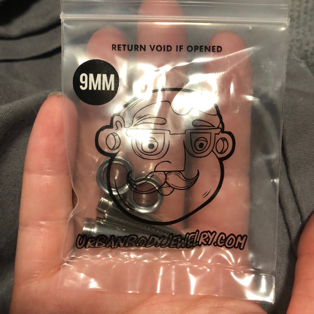 9mm ear gages